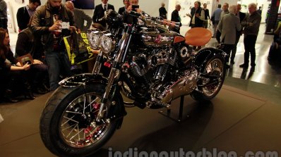 Matchless Model X Reloaded front three quarter at EICMA 2014