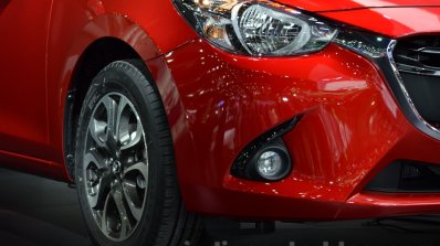 Mazda2 Sedan foglamp at the 2014 Thailand International Motor Expo