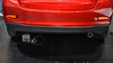 Mazda2 Sedan rear bumper at the 2014 Thailand International Motor Expo