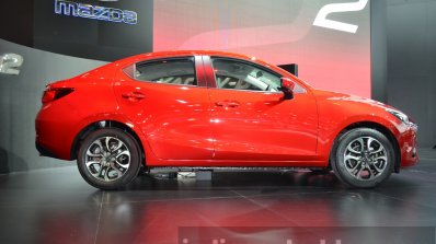 Mazda2 Sedan side view
