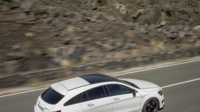 Mercedes CLA 45 AMG Shooting Brake rear quarter