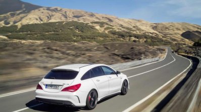 Mercedes CLA 45 AMG Shooting Brake rear quarters
