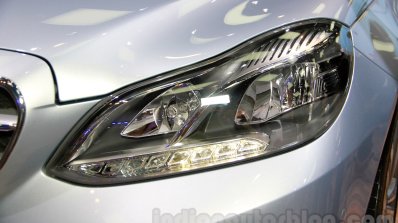 Mercedes E180L headlight at Guangzhou Auto Show 2014