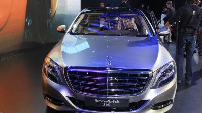 Mercedes-Maybach S600 at the 2014 Los Angeles Auto Show