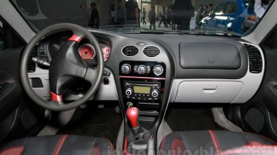 Mitsubishi Lancer S-Design interior at 2014 Guangzhou Auto Show