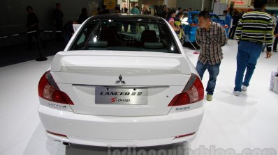 Mitsubishi Lancer S-Design rear at 2014 Guangzhou Auto Show