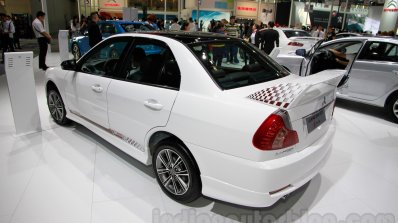 Mitsubishi Lancer S-Design rear quarters at 2014 Guangzhou Auto Show