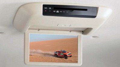 Mitsubishi Pajero facelift LCD screen