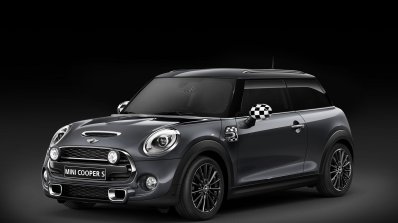 New Mini Cooper S with John Cooper Works package front three quarter grey