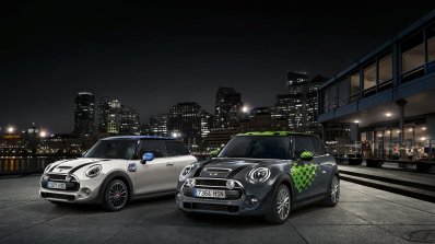 New Mini Cooper S with John Cooper Works package white and black