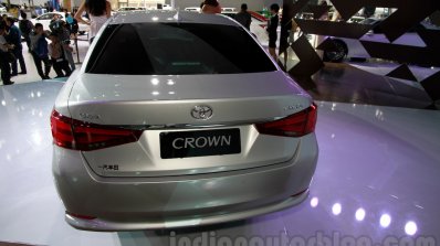 New Toyota Crown rear at the 2014 Guangzhou Auto Show