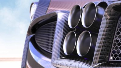 Pagani Huayra Dinastia Edition exhausts