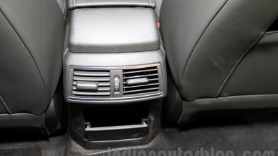 Qoros 3 City SUV rear AC vents at the 2014 Guangzhou Auto Show