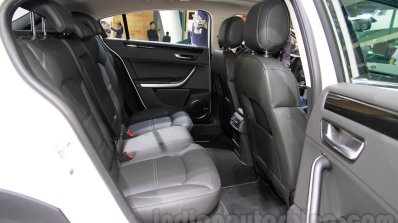 Qoros 3 City SUV rear seats at the 2014 Guangzhou Auto Show