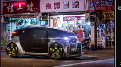 Qoros Qloud Qubed concept front quarter