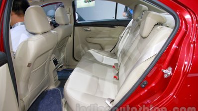 Suzuki Alivio rear seat at 2014 Guangzhou Auto Show