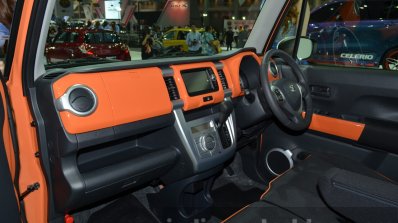 Suzuki Hustler dashboard passenger side at the 2014 Thailand International Motor Expo
