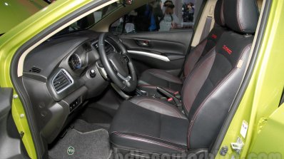 Suzuki SX4 S Cross front seats at 2014 Guangzhou Auto Show