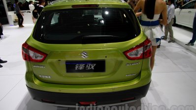 Suzuki SX4 S Cross rear at 2014 Guangzhou Auto Show