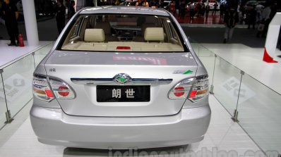 Toyota Ranz EV rear at the 2014 Guangzhou Motor Show