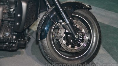 Triumph Rocket X Special Edition front disc brake at EICMA 2014