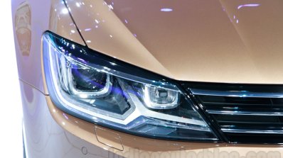 VW Lamando headlight at Guangzhou Auto Show 2014