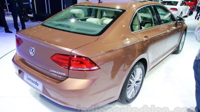 VW Lamando rear quarter at Guangzhou Auto Show 2014