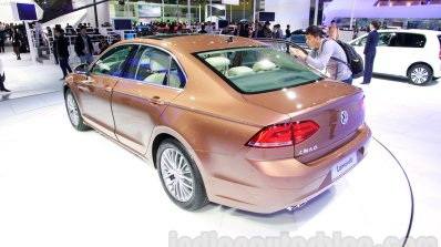 VW Lamando rear quarters at Guangzhou Auto Show 2014