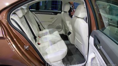 VW Lamando rear seat at Guangzhou Auto Show 2014