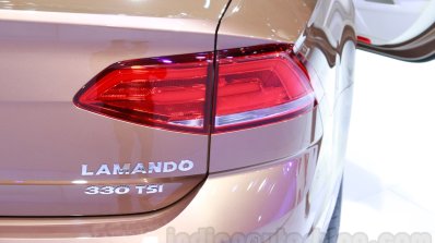 VW Lamando taillight at Guangzhou Auto Show 2014