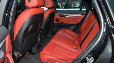 2015 BMW X6 rear seats at the 2014 Thailand International Motor Expo