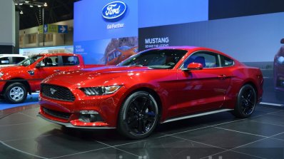 2015 Ford Mustang Left side at the 2014 Thailand Motor Show