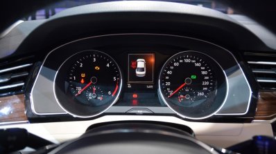 2015 VW Passat previewed in Malaysia instrument console