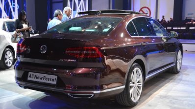 2015 VW Passat previewed in Malaysia rear three quarter