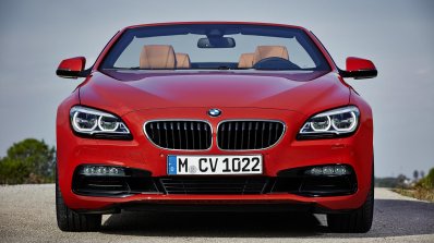 2016 BMW 6 Series Convertible front