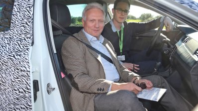 2016 Skoda Superb interior prototype