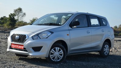 Datsun Go+ front angle Review