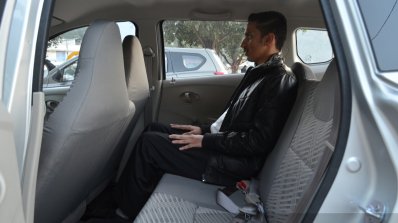 Datsun Go+ legroom second row Review
