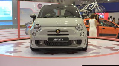 Fiat Abarth 595 Competizione front at Autocar Performance Show 2014