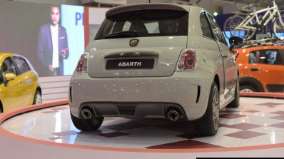 Fiat Abarth 595 Competizione rear  at Autocar Performance Show 2014