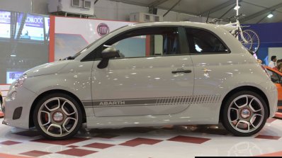 Fiat Abarth 595 Competizione side at Autocar Performance Show 2014