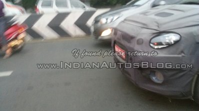 Hyundai Elite i20 Cross projector headlights Spied IAB