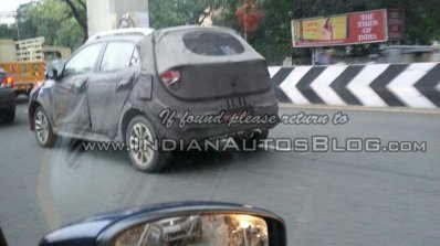 Hyundai Elite i20 Cross rear end Spied IAB