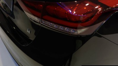 Hyundai Genesis engine badge at Autocar Performance Show 2015