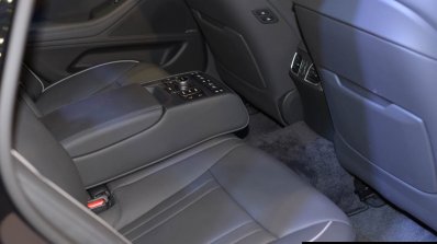 Hyundai Genesis rear seat at Autocar Performance Show 2015