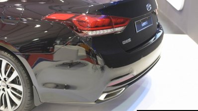 Hyundai Genesis taillight at Autocar Performance Show 2015