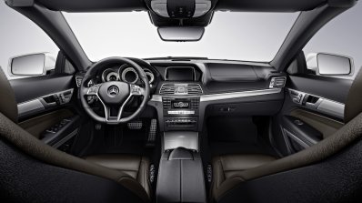 Mercedes E Class Cabriolet interior press shot