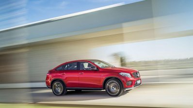 Mercedes GLE Coupe press shot tracking