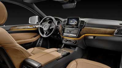 Mercedes GLE Coupe press shot wooden trim