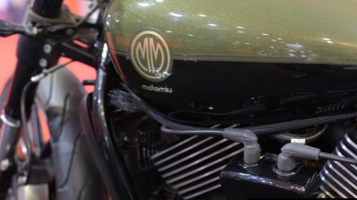 Motomiu Katungo Uno (custom Harley Davidson Street 750) tank at Autocar Performance Show 2014